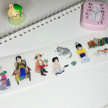 Die-Cut Sticker Roll - Our Summer Break