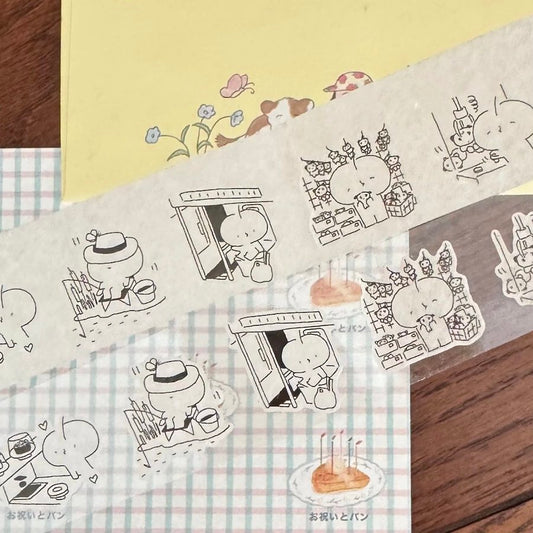 Die-Cut Sticker Roll - papa's Solo Life