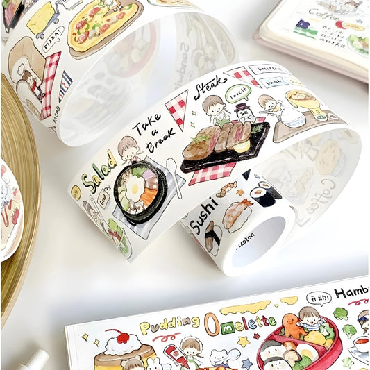 Food themed washi tape