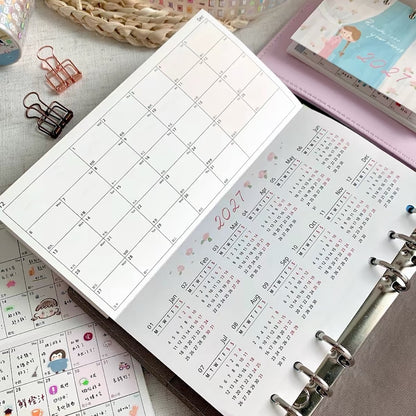 2027 Full Year Schedule Paper Refills