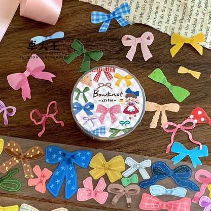 Die-Cut Sticker Roll - Bowknot