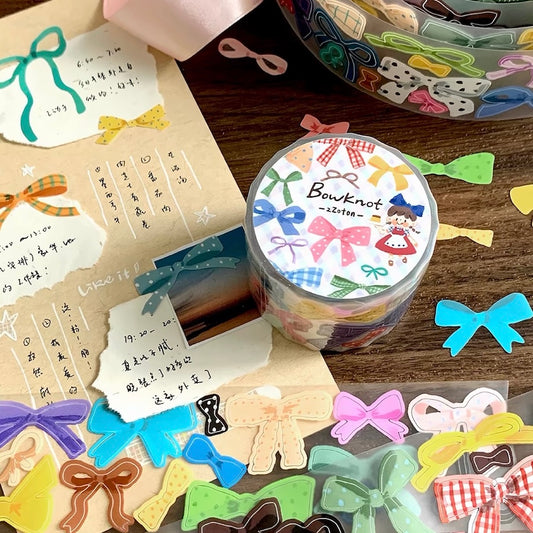 Die-Cut Sticker Roll - Bowknot