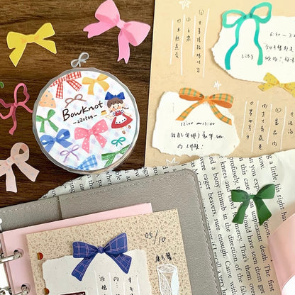 Die-Cut Sticker Roll - Bowknot