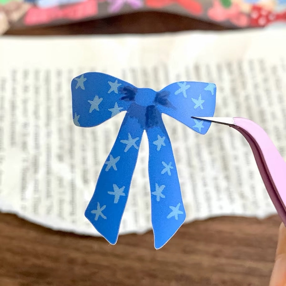 Die-Cut Sticker Roll - Bowknot
