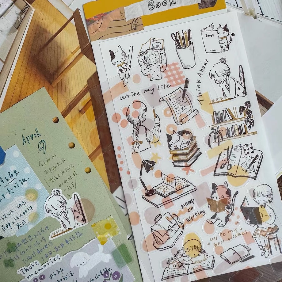 Die-Cut Sticker Sheets - Collage
