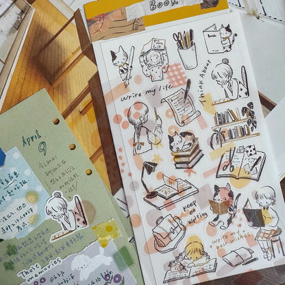 Die-Cut Sticker Sheets - Collage