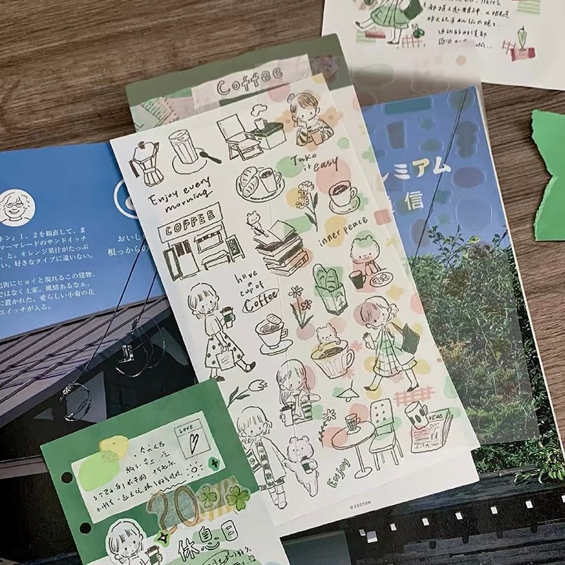 Die-Cut Sticker Sheets - Collage