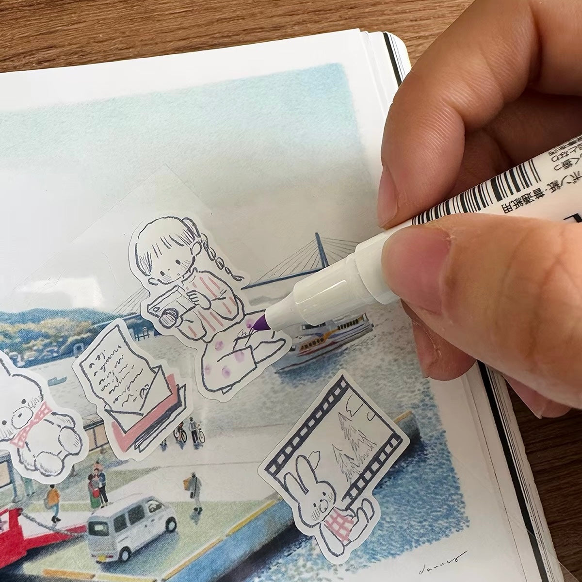 Die-Cut Sticker Sheets - Collage