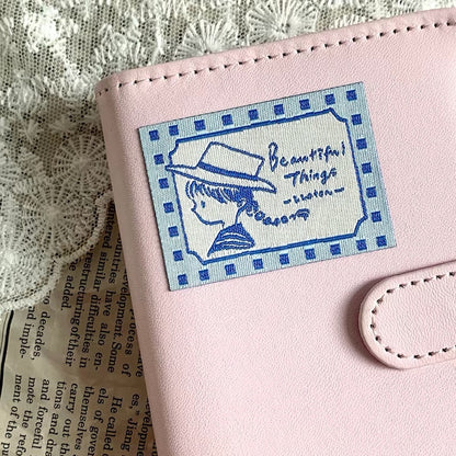 Fabric Sticker - Vintage Romance