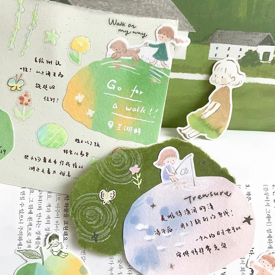Memo Pads - Waterside & Dewy Girls