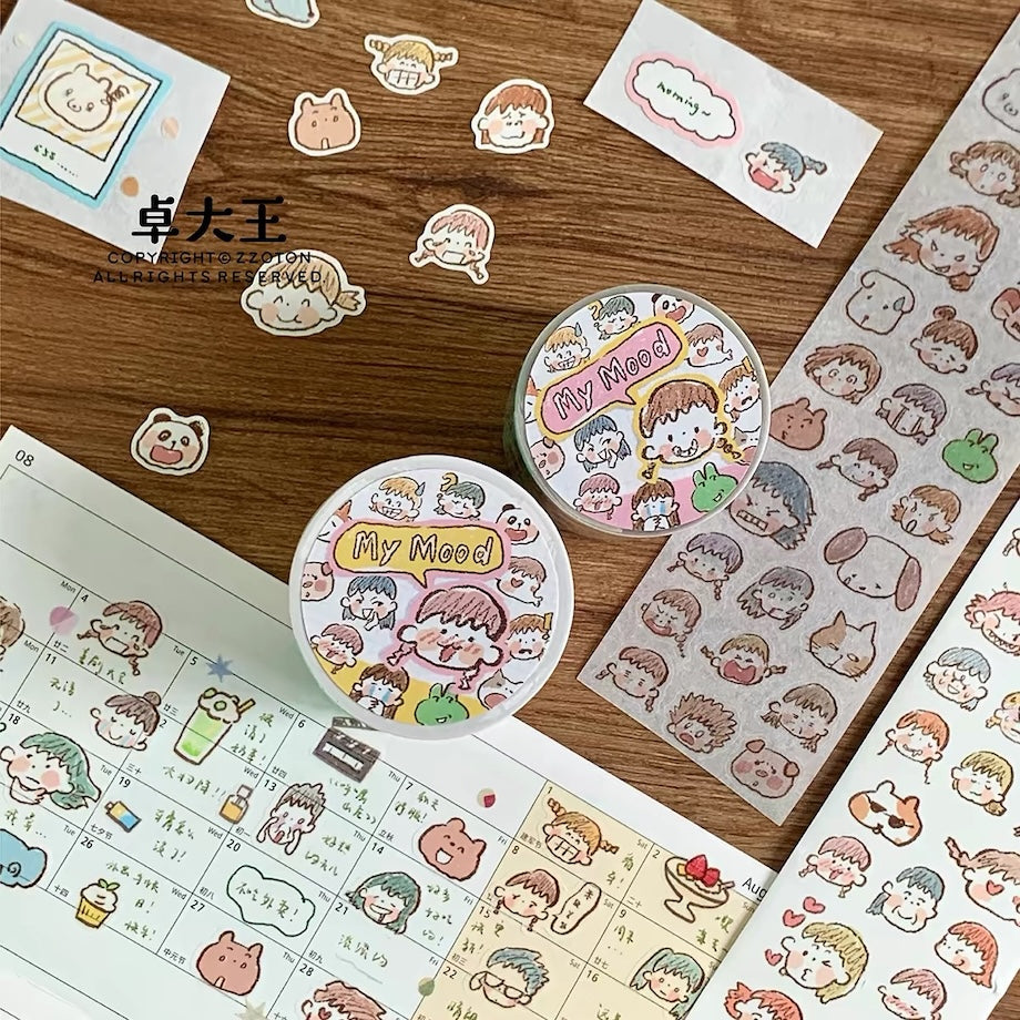 Die-Cut Sticker Roll - My Mood