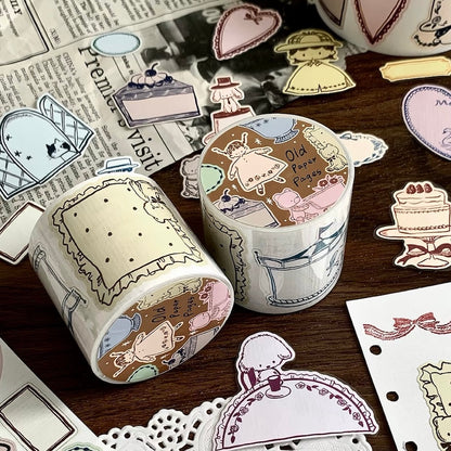 Writing Memo Roll - Old Paper Pages