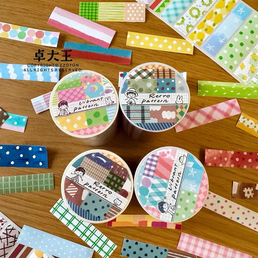 Die-Cut Sticker Roll - Pattern