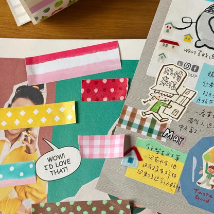 Die-Cut Sticker Roll - Pattern