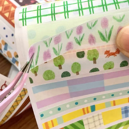 Die-Cut Sticker Roll - Pattern