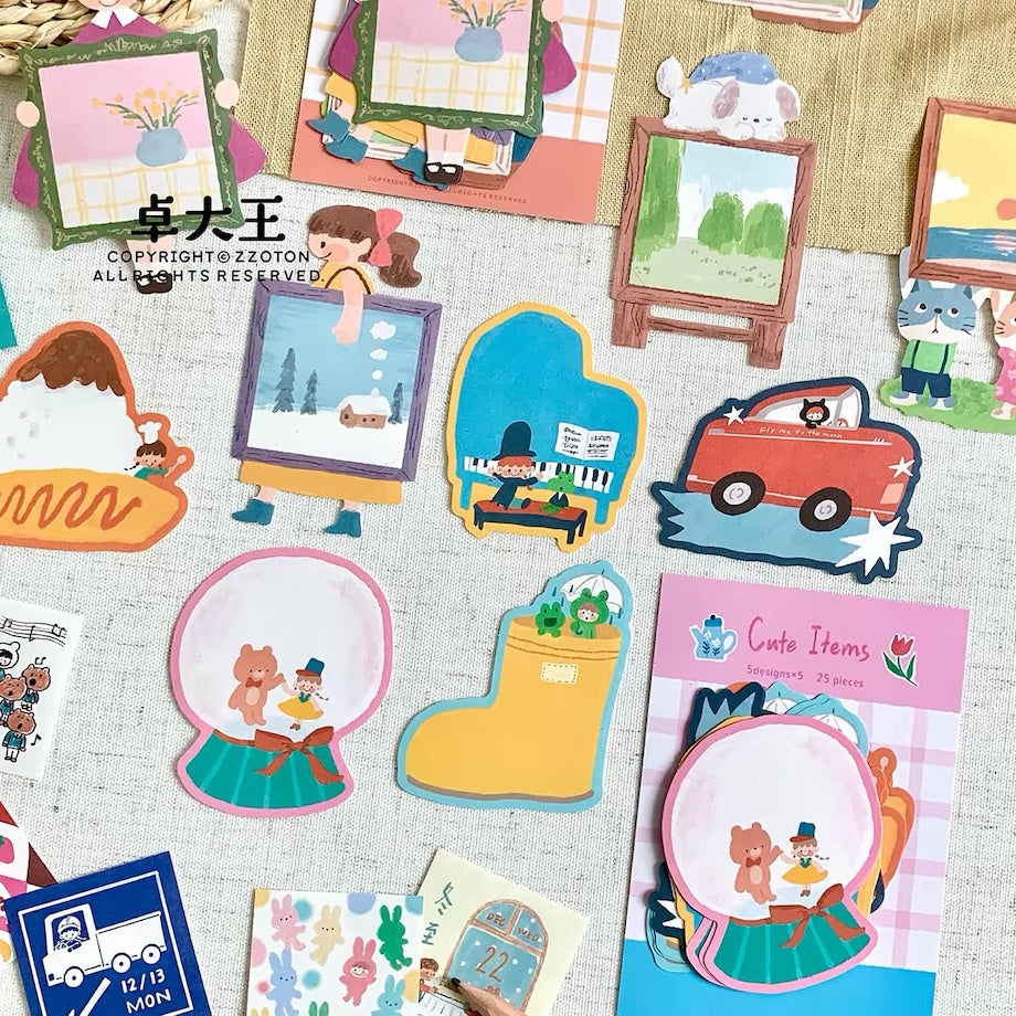 Memo Pads - Picture Frame & Cute Items