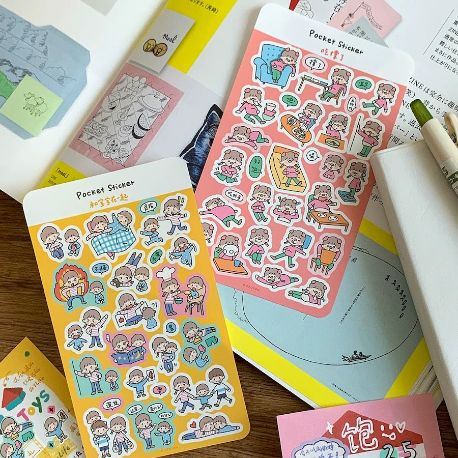 Pocket Sticker Sheets vol.11