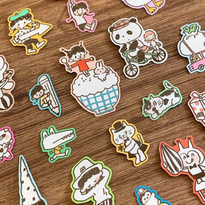 Die-Cut Sticker Roll - Relax Life