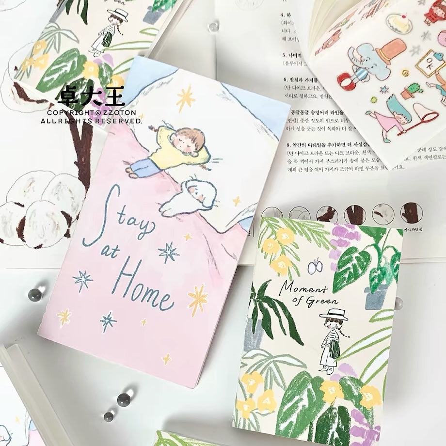 zZOTON Sticker Release Paper Book - M5, A7, A6 Personal Size