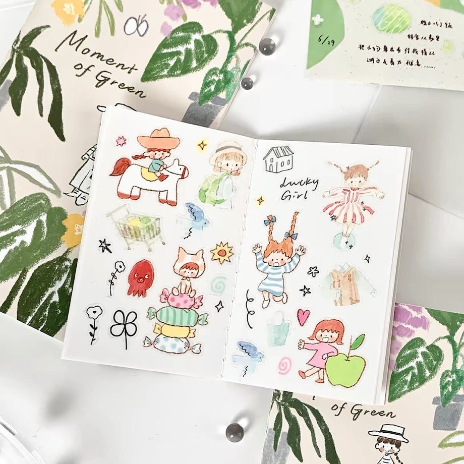 zZOTON Sticker Release Paper Book - M5, A7, A6 Personal Size