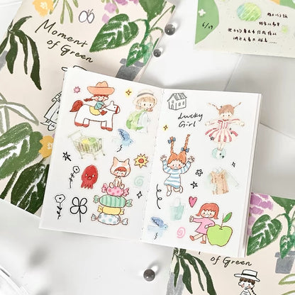 zZOTON Sticker Release Paper Book - M5, A7, A6 Personal Size