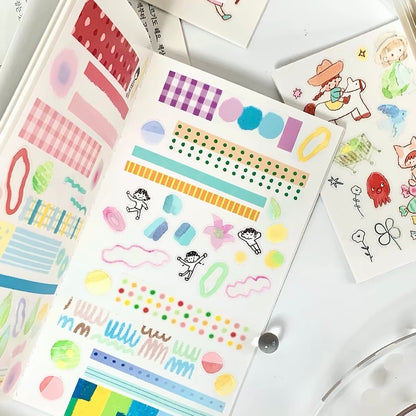 zZOTON Sticker Release Paper Book - M5, A7, A6 Personal Size