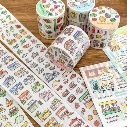 Die-Cut Sticker Roll - Small Elements