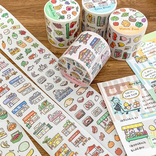 Die-Cut Sticker Roll - Small Elements