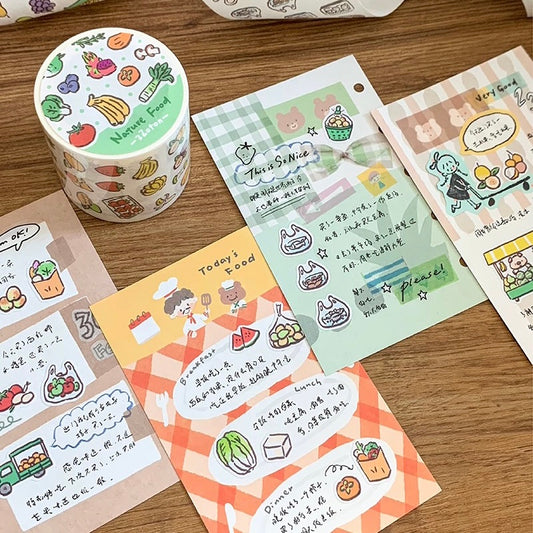 Die-Cut Sticker Roll - Small Elements