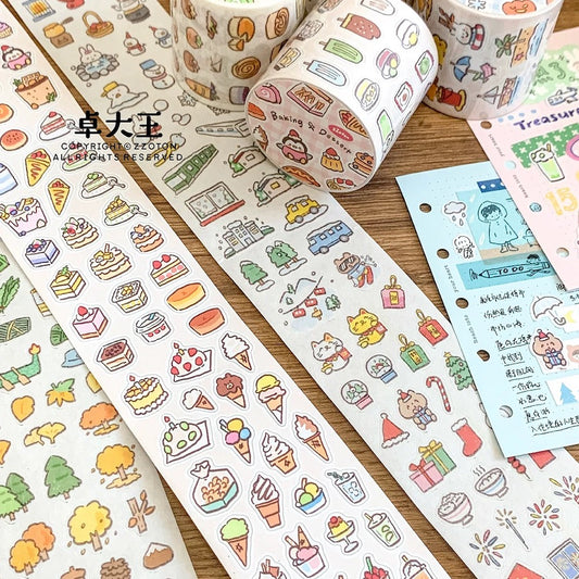 Die-Cut Sticker Roll - Small Elements vol.3