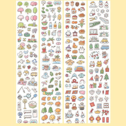 Die-Cut Sticker Roll - Small Elements vol.3