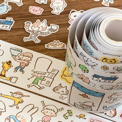 Die-Cut Sticker Roll - Some Sketches