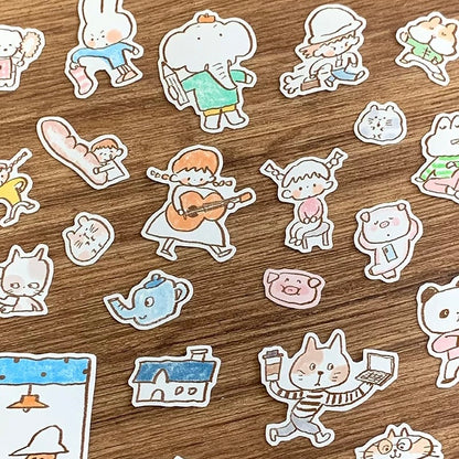 Die-Cut Sticker Roll - Some Sketches