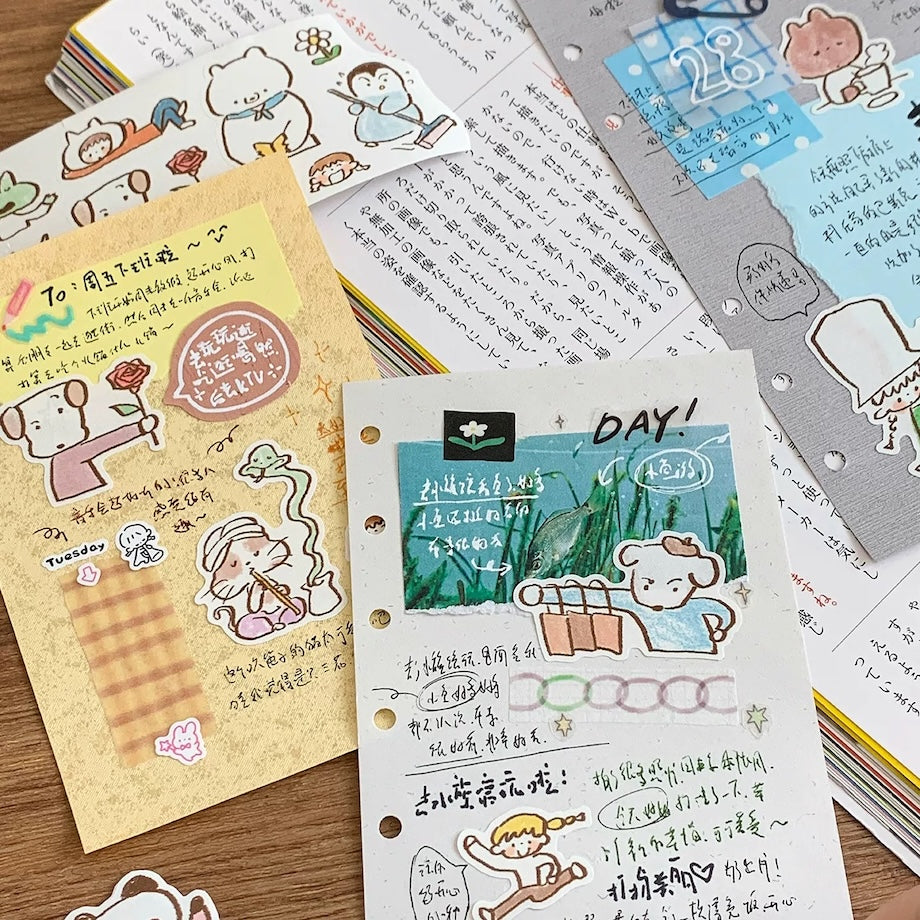 Die-Cut Sticker Roll - Some Sketches