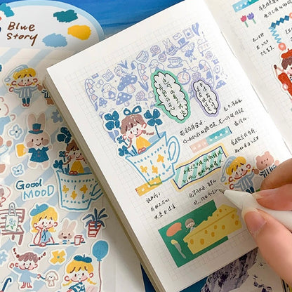 Die-Cut Sticker Sheets - Story