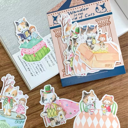 Memo Pad - Wader in the World of Cats