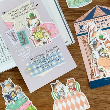 Memo Pad - Wader in the World of Cats