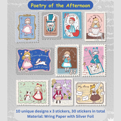 Stamp Sticker - Afternoon