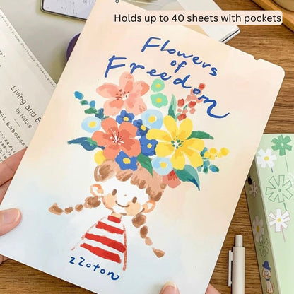 zZOTON Storage Binder - A5 Size