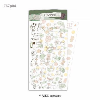 Die-Cut Sticker Sheets - Collage