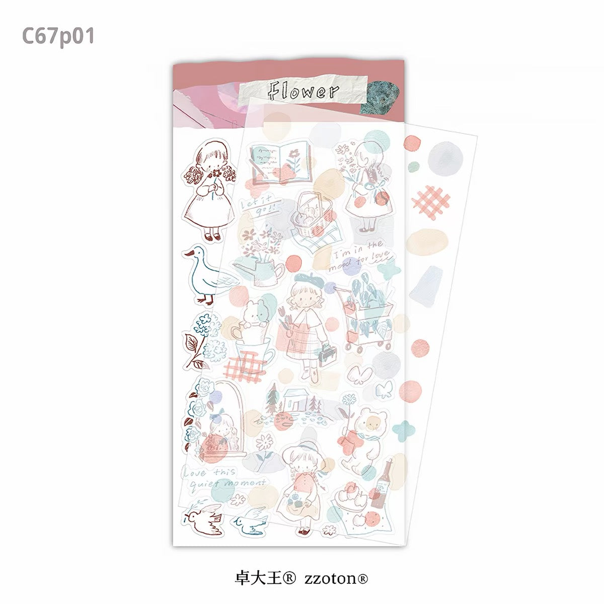 Die-Cut Sticker Sheets - Collage