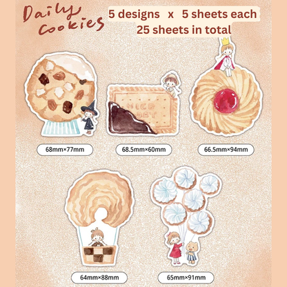 Memo Pads - Dessert, Cookies, & Chairs
