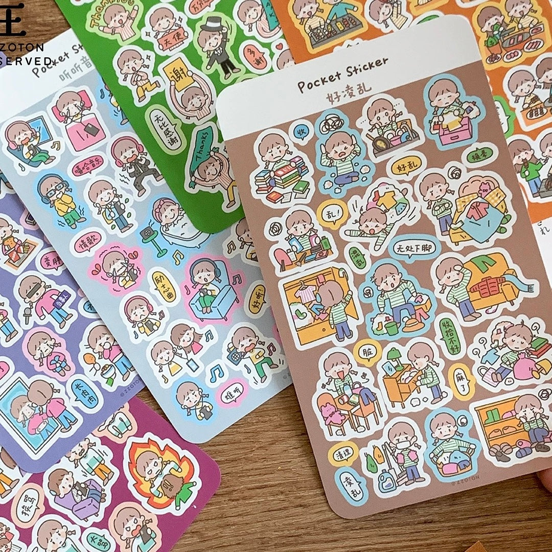 Pocket Sticker Sheets vol.14