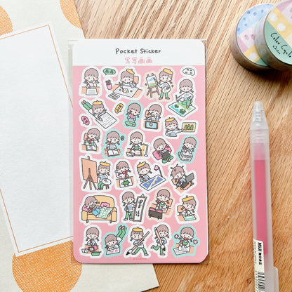 Pocket Sticker Sheets vol.9