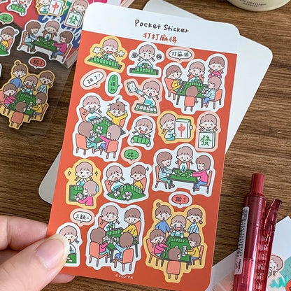 Pocket Sticker Sheets vol.13
