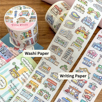 Die-Cut Sticker Roll - Small Elements