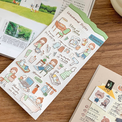 Die-Cut Sticker Sheets - Weekend Trifles